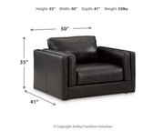 Aamiata Ashley Furniture living room set upholstery package with plush fabric sofa and matching armchair, stylish and comfortable.