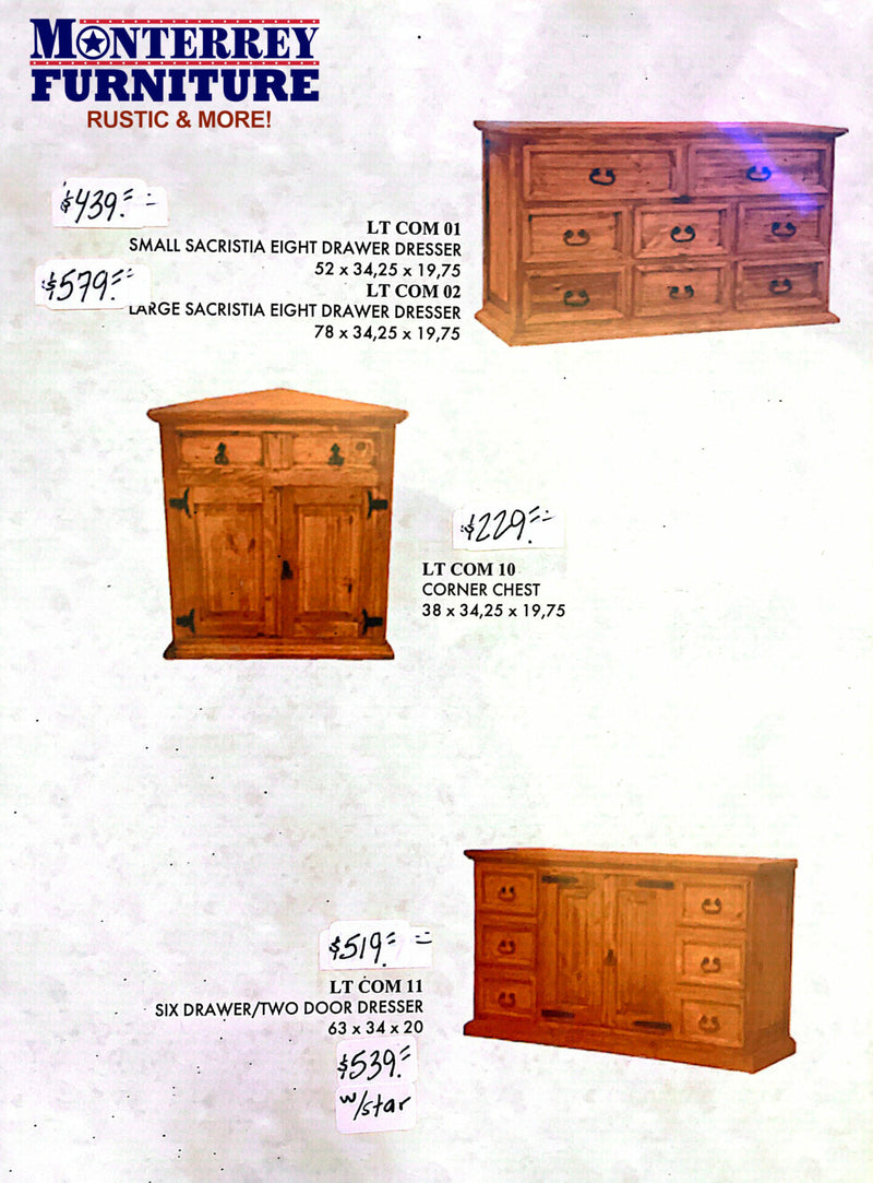 Sacristia Corner Chest
