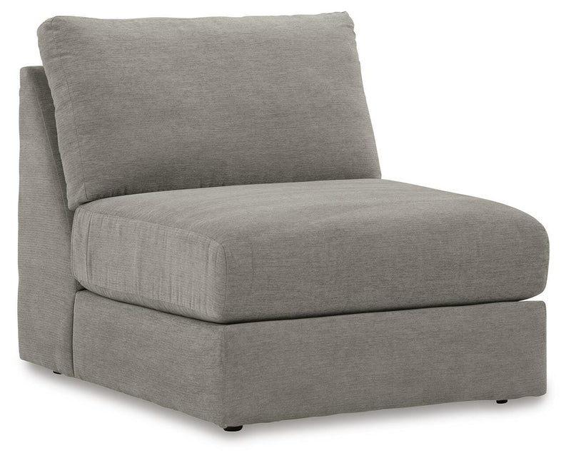 Ashley Furniture Avaliyah sectional with chaise, showing a modern fabric sofa with a spacious L-shaped design and plush cushions.