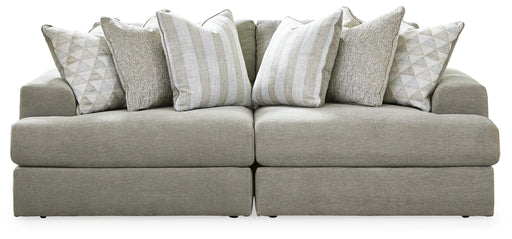 Ashley Furniture Avaliyah sectional loveseat with plush fabric and modern design, shown in a stylish living room setting.