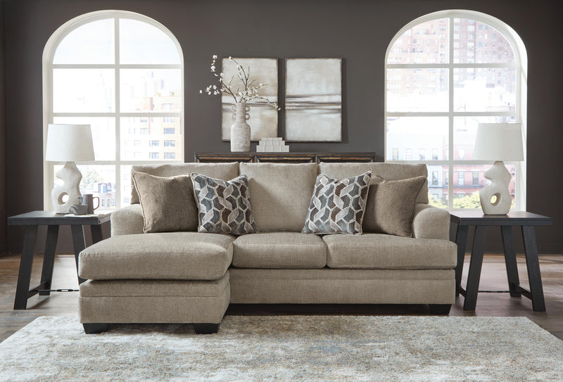 Ashley Furniture Stonemeade living room set with plush sofa and matching armchair in a modern design.