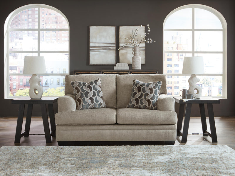 Ashley Furniture Stonemeade living room set with sofa and armchair in a cozy, modern design with neutral upholstery.