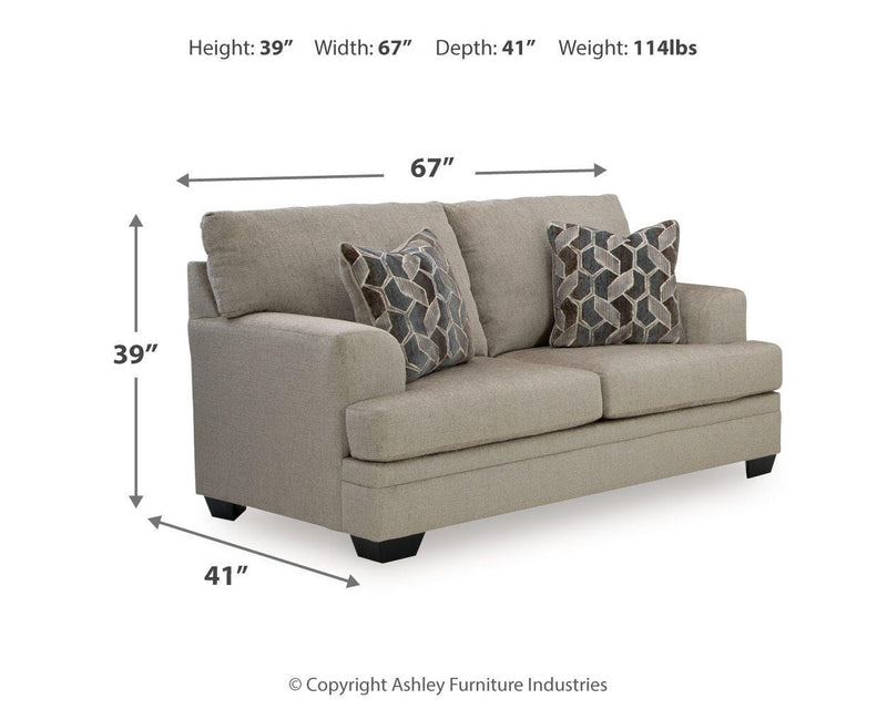 Ashley Furniture Stonemeade living room set with sofa and armchair in a stylish, modern design for contemporary home decor.
