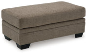 Ashley Furniture Stonemeade living room set with a sofa, loveseat, and armchair in a modern, neutral-toned fabric arrangement.