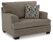 Ashley Furniture Stonemeade living room set featuring a sofa and armchair in a modern design with neutral upholstery.