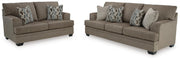 Ashley Furniture Stonemeade living room set with sofa and loveseat in a cozy, modern design, shown in a well-styled living space.