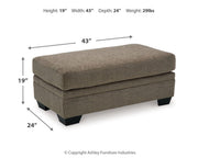 Ashley Furniture Stonemeade living room set with a sofa and armchairs, featuring neutral upholstery and contemporary design.