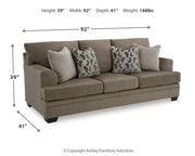 Ashley Furniture Stonemeade living room set with plush sofa and matching chairs in a cozy, modern design.