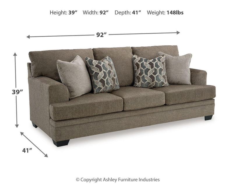 Ashley Furniture Stonemeade living room set with plush sofa and matching chairs in a cozy, modern design.