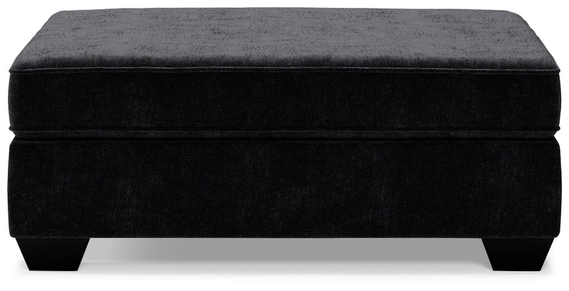 Ashley Furniture Lavernett living room set with a sofa, loveseat, and armchair in a modern fabric, arranged in a stylish living space.