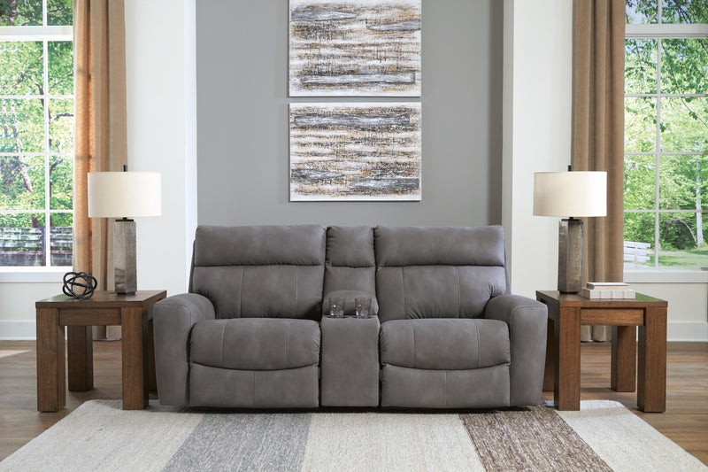Ashley Furniture Next-Gen DuraPella Living Room Set with sofa and armchair in a modern, stylish design.