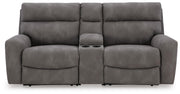 Ashley Furniture Next-Gen DuraPella living room set with plush cushions and modern design, shown from a front head-on view.
