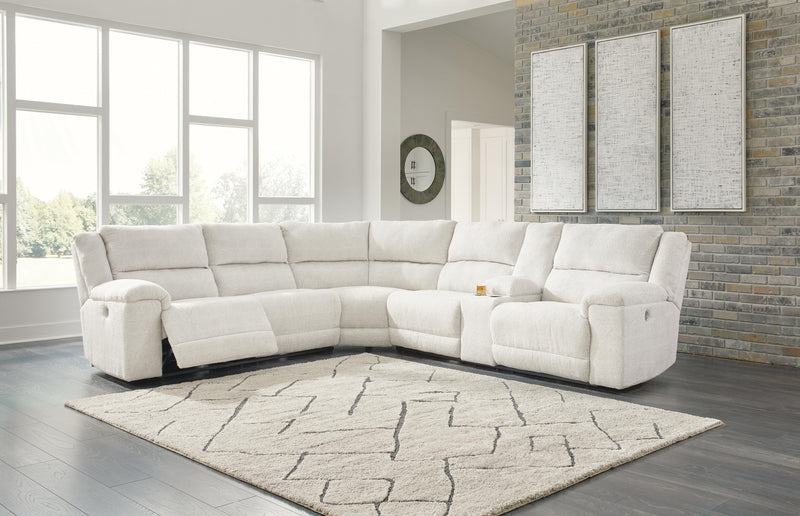 Ashley Furniture Keensburg living room set with sofa, loveseat, and coffee table in a modern, coordinated design.
