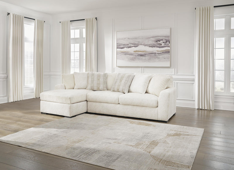 Ashley Furniture Chessington living room set with sofa and armchair in a cozy, modern living space.