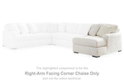 Ashley Furniture Chessington sectional with double chaise, modern fabric sofa with multiple cushions and a spacious seating design.
