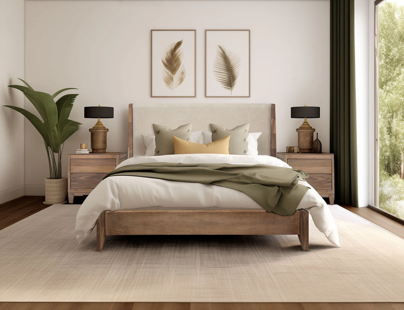 Parota Nova Upholstered Queen Bed