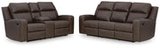 Ashley Furniture Lavenhorne living room set with plush sofas and matching coffee table in a modern design.