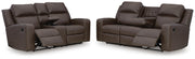 Ashley Furniture Lavenhorne living room set with a sectional sofa and matching armchair in a modern, cozy living space.
