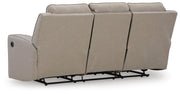Ashley Furniture Lavenhorne living room set with sofa and loveseat, featuring neutral upholstery and modern design.