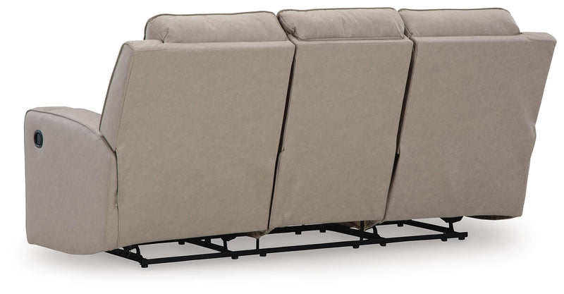 Ashley Furniture Lavenhorne living room set with sofa and loveseat, featuring neutral upholstery and modern design.