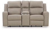 Ashley Furniture Lavenhorne living room set featuring a sofa and loveseat with neutral upholstery and modern design.