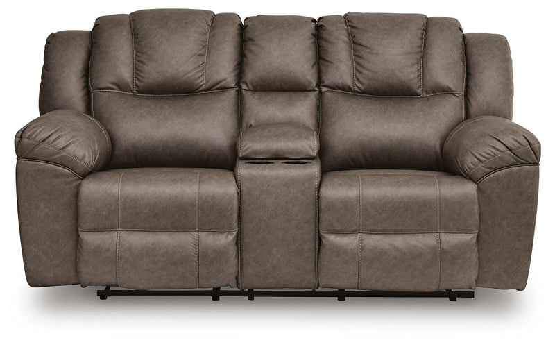 Ashley Furniture Lowilla living room set featuring a plush sofa and matching chairs in a modern design.