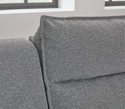 Ashley Furniture Modmax II power reclining sectional with built-in audio consoles, featuring plush cushions and modern design.