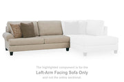 Ashley Furniture Steelwater Retreat sectional with chaise, featuring plush upholstery and modern design, shown in the product image.