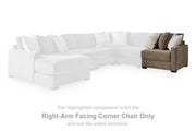 Ashley Furniture Camellia-Court sectional sofa with plush cushions and modern design, shown in a spacious living room setting.