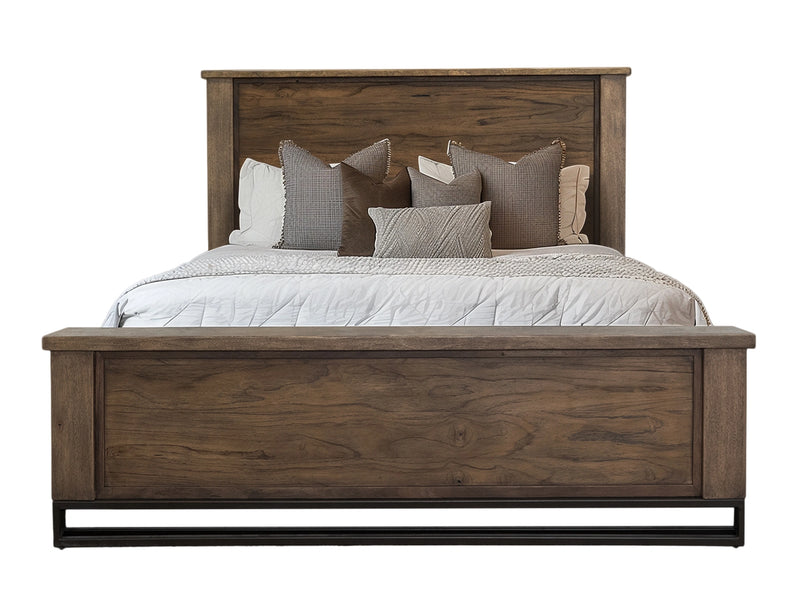 Natural Teca, King Bed