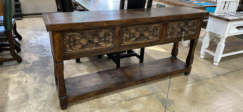 Reclaimed Wood Console Table