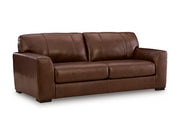 Ashley Furniture Brogliano living room set with sofa and armchair, featuring neutral upholstery and modern design.