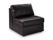 Ashley Furniture Modmax II sectional sofa shown from an angled view, featuring modern design and plush upholstery.