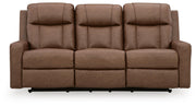 Ashley Furniture Mackmenville living room set featuring a sofa and loveseat with neutral fabric upholstery and modern design.