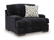 Ashley Furniture Whitmore Manor oversized chair with plush upholstery and wide seating, shown from an angled view.
