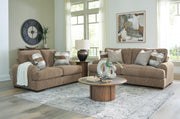 Ashley Furniture Jayne Park living room set featuring a sofa and loveseat with plush upholstery and contemporary design.