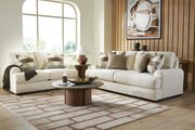Ashley Furniture Jayne Park living room set with sofa and chairs, featuring neutral upholstery and modern design elements.