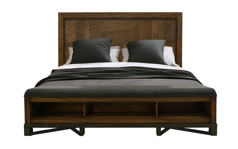 Walnut, Queen Bed