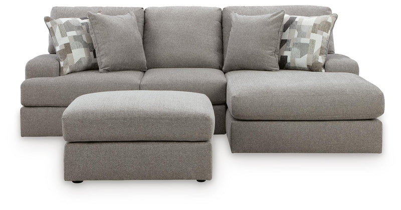 Ashley Furniture Lindon living room set with sofa and loveseat in a modern design, shown in a cozy, stylish living room setting.