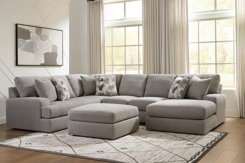 Ashley Furniture Lindon living room set featuring a plush sofa and matching chairs in a modern design.