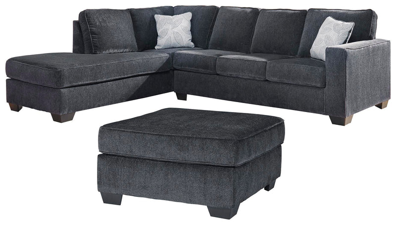 Ashley Furniture Altari living room set with sofa and loveseat, featuring plush cushions and modern design in a stylish fabric.