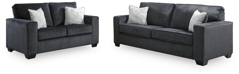 Ashley Furniture Altari living room set with sofa and chairs, featuring plush upholstery and modern design.