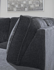 Ashley Furniture Altari sectional with chaise, featuring plush cushions and modern design, shown in a detailed front view.