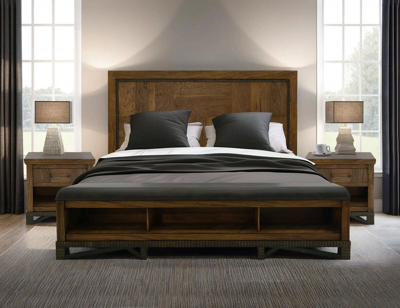 Walnut, King Bed