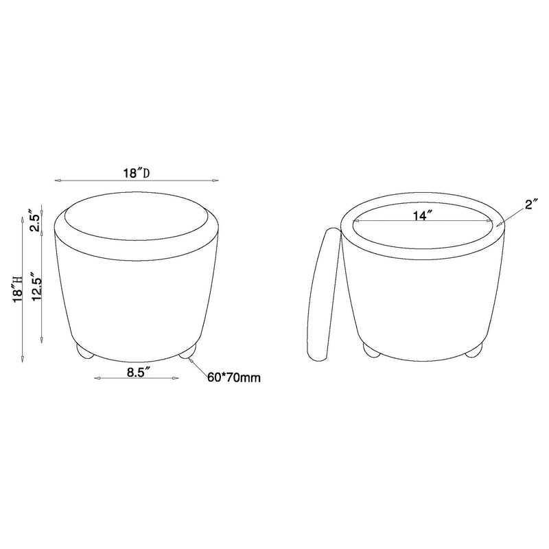 Valia Storage Ottoman