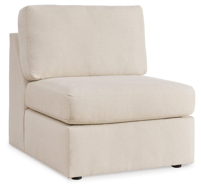 Ashley Furniture Modmax 6-piece sectional sofa shown from an angled view, featuring plush cushions and modern design.