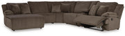 Ashley Furniture Top Tier living room set with plush sofa and matching armchair in a modern design, shown in a cozy home setting