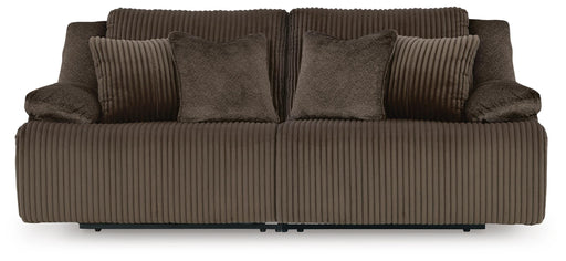 Ashley Furniture Top Tier sectional loveseat with plush cushions and modern design, shown in a stylish living room setting.