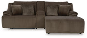 Ashley Furniture Top Tier living room set with plush sofa, armchair, and matching coffee table in a modern living space.