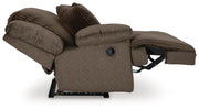 Open side view of Ashley Furniture Top Tier Sofa Chaise Sectional showing plush fabric and modern sectional design.